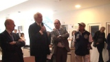 La présentation de l'expo. par Mr J.P ALLARDI, adjoint-maire à la culture et au patrimoine. - LE