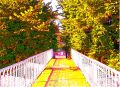 La passerelle de la gare du RER - PAYSAGES RUSTIQUES